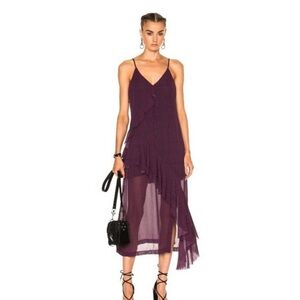 IRO Granby V-neck Midi Tank Dress